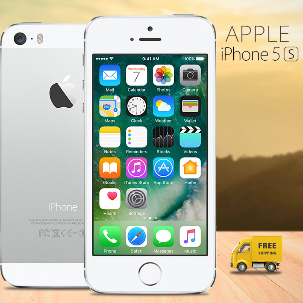 Apple iPhone 5S 16GB - R, Silver - (Available) in UAE, Best rates